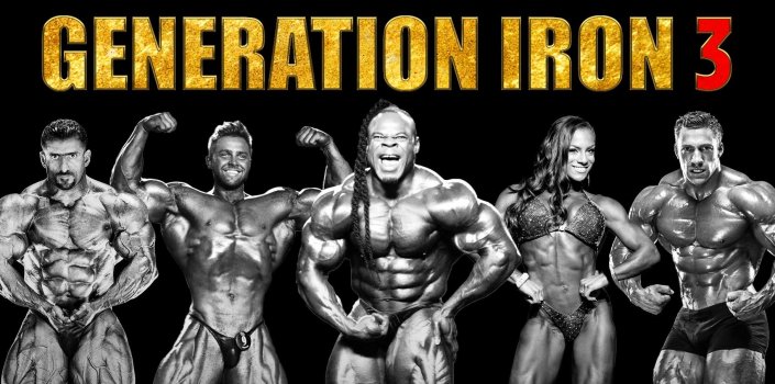 Хади Чупан, Кай Грин и Риган Граймс в персональных трейлерах Generation Iron 3